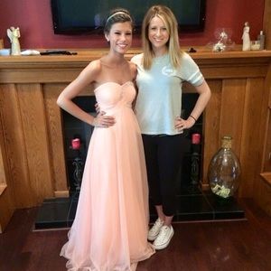 David’s bridal prom dress size 0